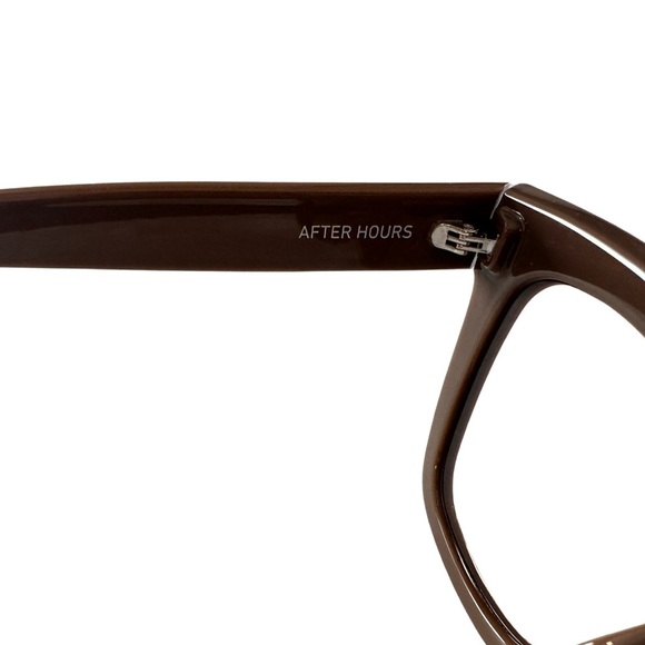 Quay Australia NWOT After Hours Chocolate Brown Sunglasses Lens Cat 2 - Picture 5 of 6